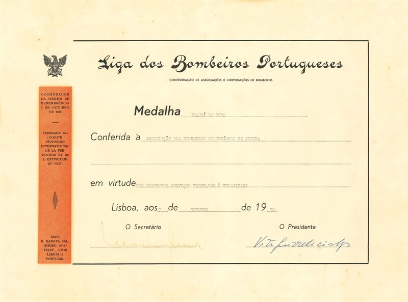 Medalha Crachá de Ouro