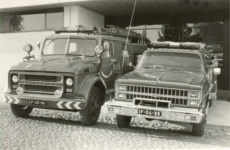 Viaturas dos Bombeiros Voluntários de Vizela