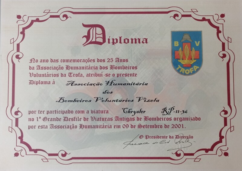 Diploma de Participação em Desfile