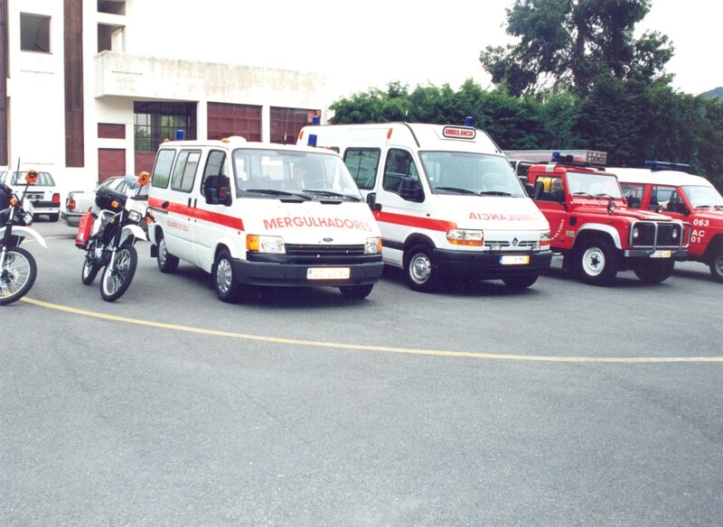 Viaturas dos Bombeiros Voluntários de Vizela