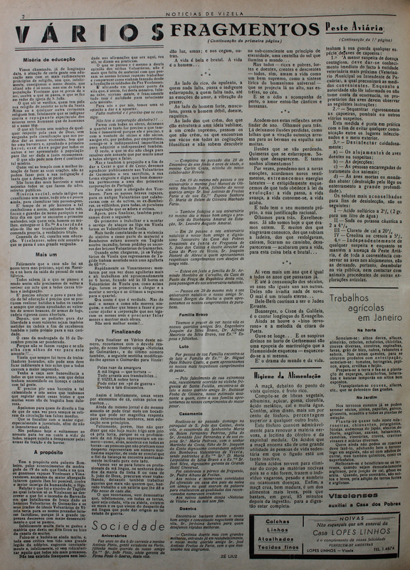 A propósito