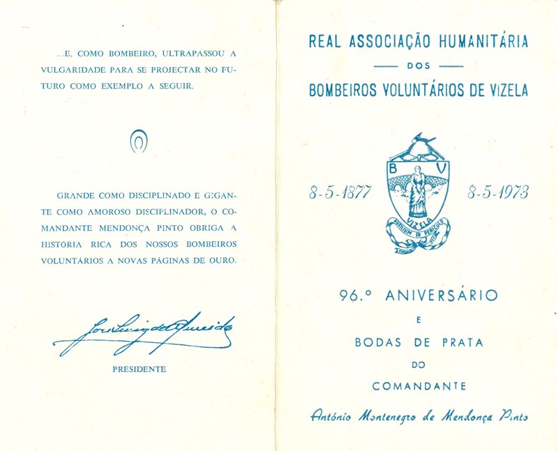 96º Aniversário e Bodas de Prata do Comandante António Montenegro de Mendonça Pinto