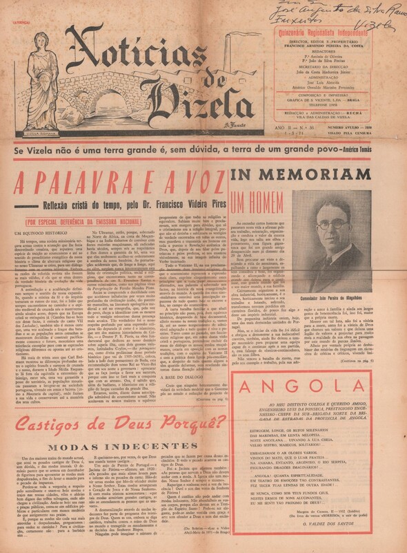 In Memoriam  Um homem