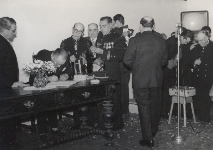 Tomada de posse do Comandante António Montenegro de Mendonça Pinto