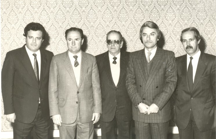 Órgãos sociais da Real Associação Humanitária de Bombeiros Voluntários de Vizela - trénio 1986-1990