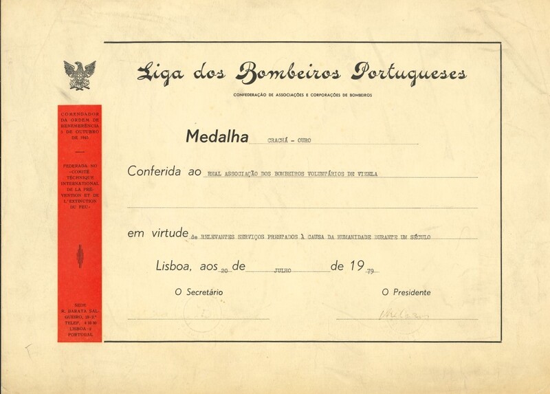 Medalha Crachá de Ouro