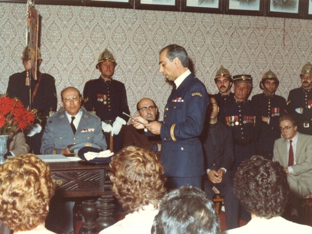 Tomada de posse do Comandante Américo Osvaldo Marinho Fernandes