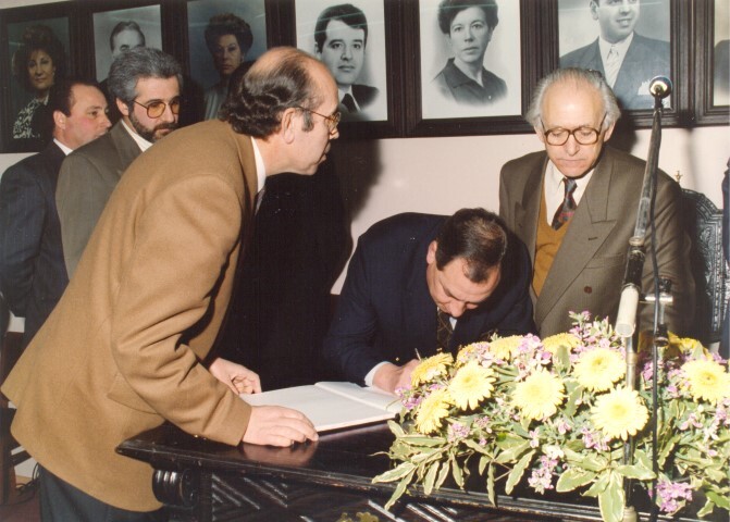 Tomada de posse dos órgãos sociais da RAHBVV - trénio 1992-1994